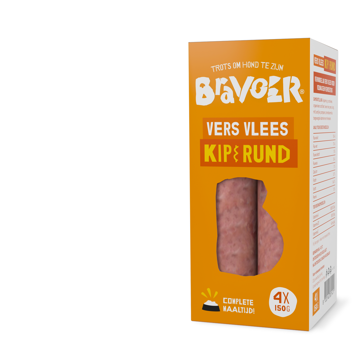 Bravoer Kip & Rund (vers vlees)