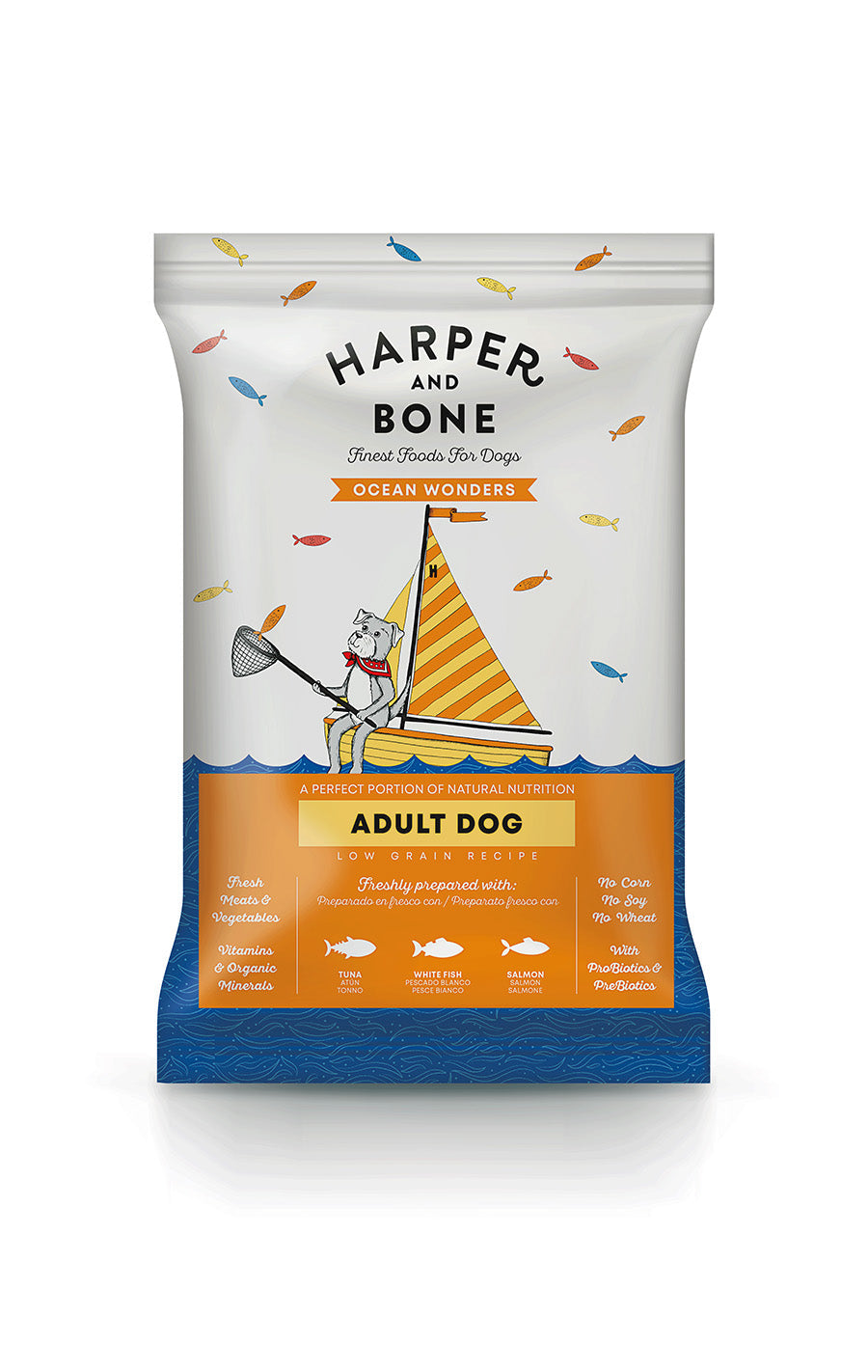 Harper and Bone Hond - Ocean Wonders Adult Dog (medium/large)