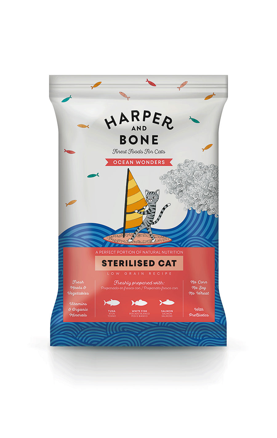Harper and Bone Kat - Ocean Wonders Sterilised