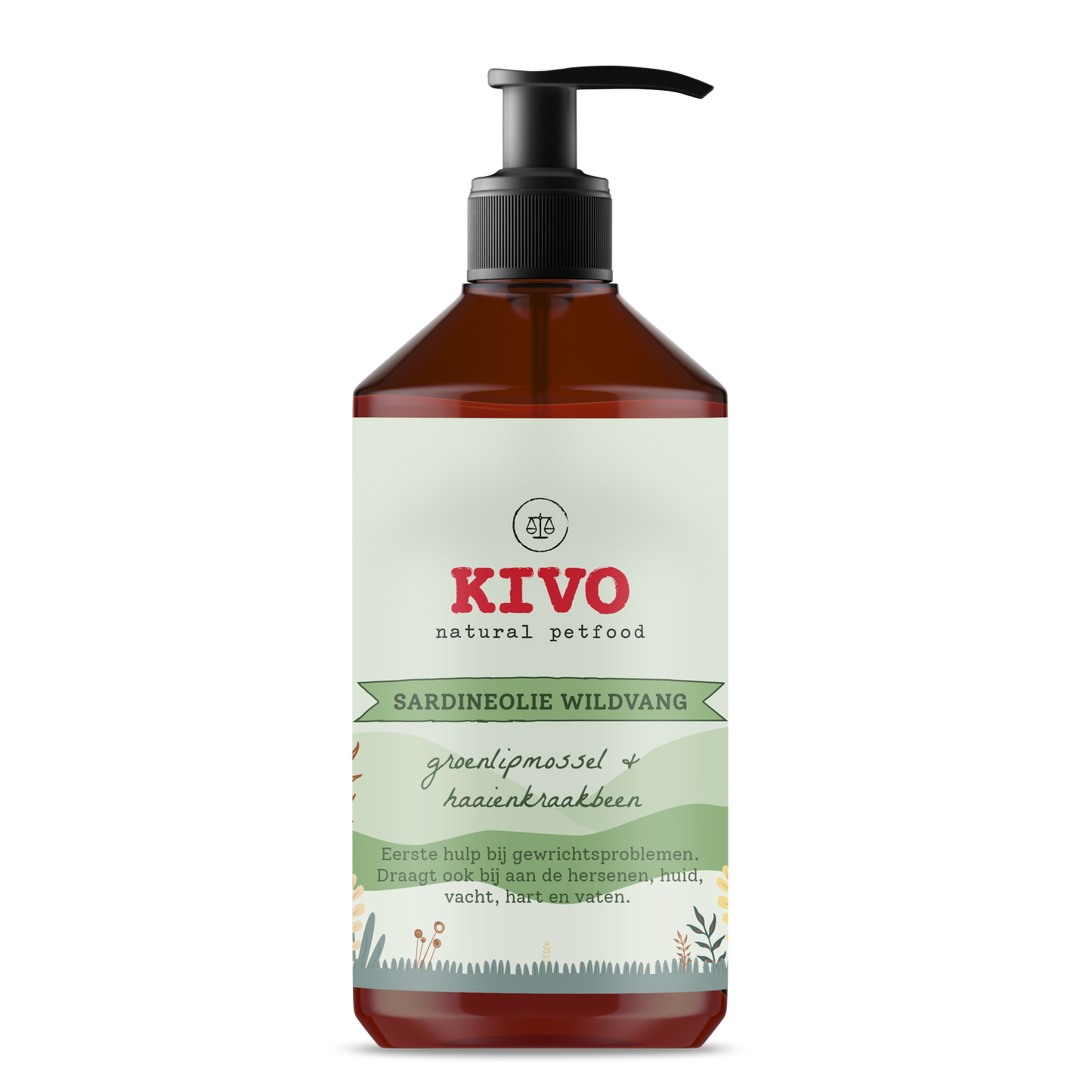 Kivo - Sardineolie met Groenlipmossel & Haaienkraakbeen