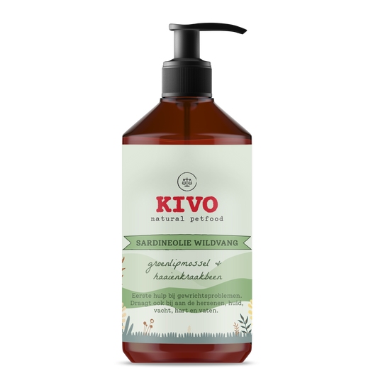 Kivo - Sardineolie met Groenlipmossel & Haaienkraakbeen