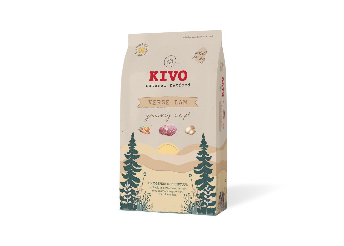 Kivo - Verse Lam - Graanvrij 14 kilo