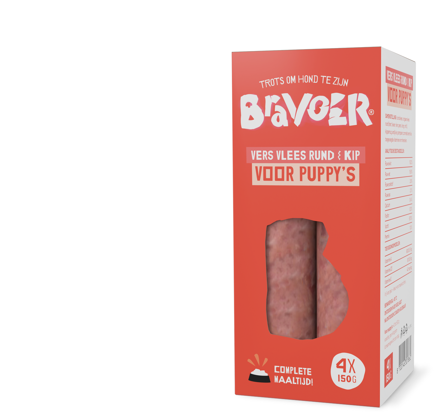 Bravoer Puppy (Rund & Kip) (vers vlees)