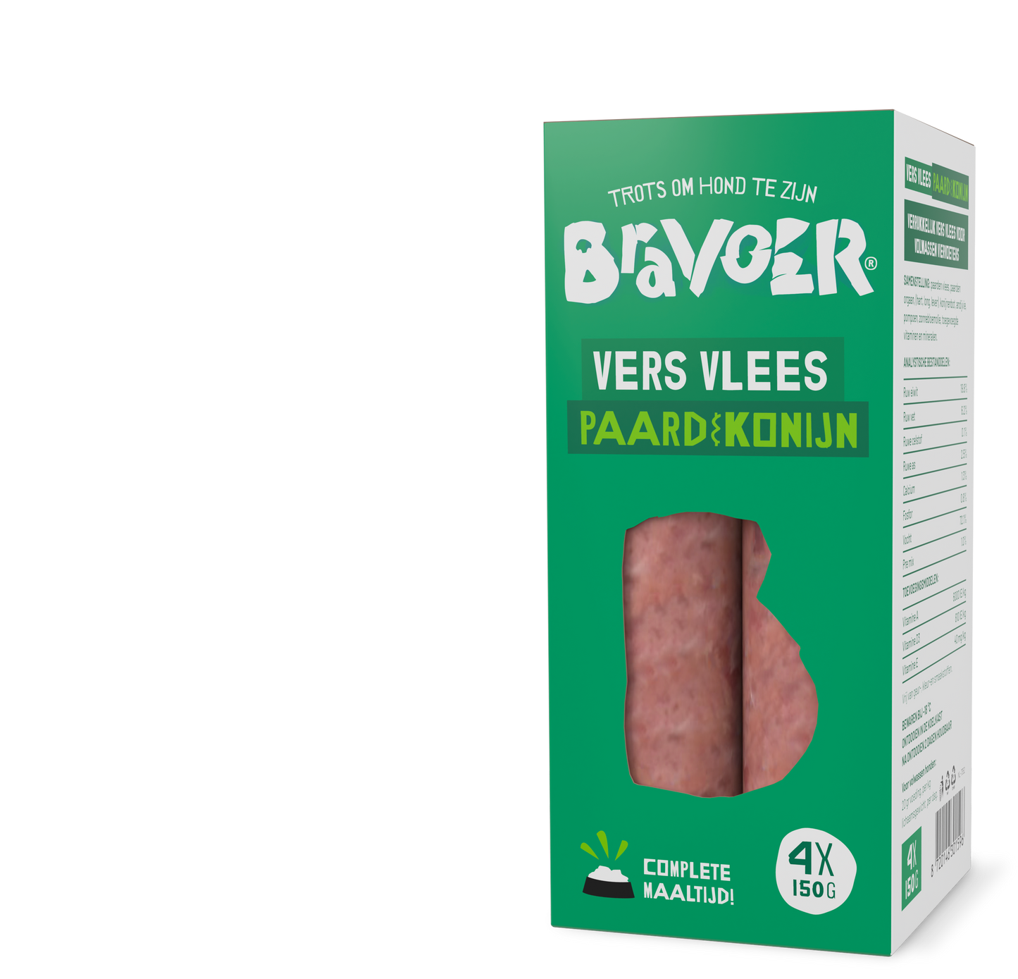 Bravoer Paard & Konijn (vers vlees)