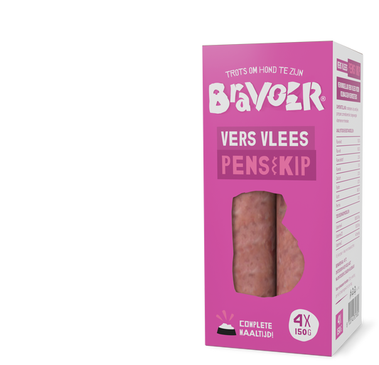 Bravoer Pens & Kip (vers vlees)
