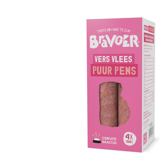 Bravoer Puur Pens (vers vlees)