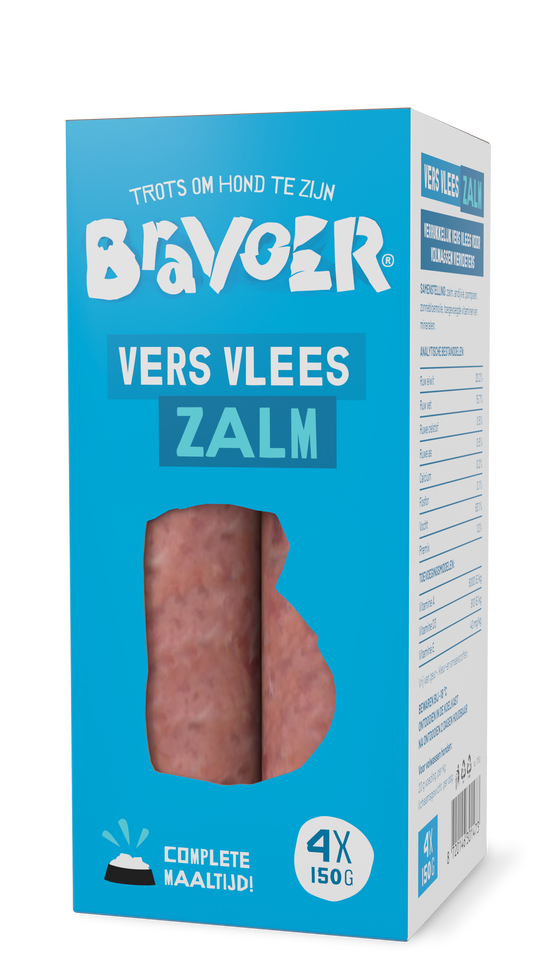 Bravoer Zalm (vers vlees)