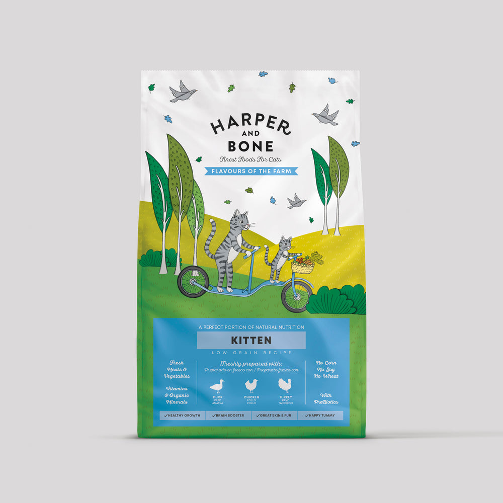 Harper and Bone Kat - Flavours of the Farm Kitten