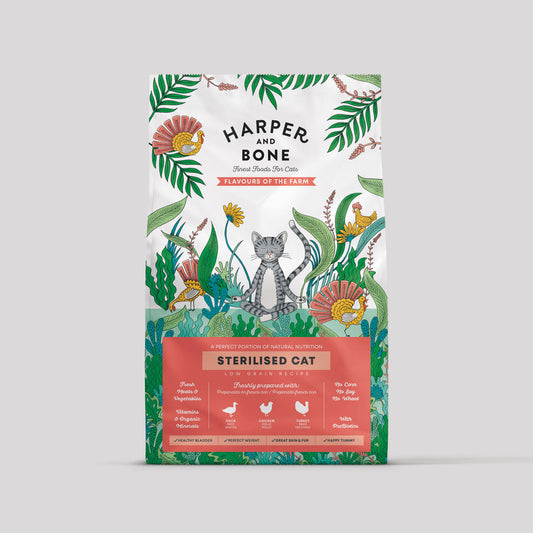Harper and Bone Kat - Flavours of the Farm Sterilised