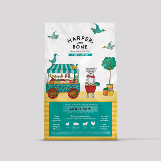 Harper and Bone Hond - Fresh Market Adult Dog (mini)