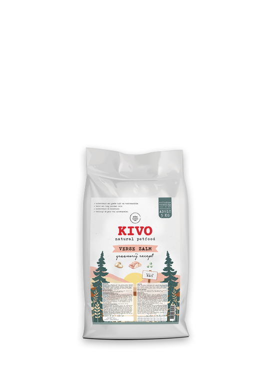 Kivo - Verse Zalm - Graanvrij 5 kilo