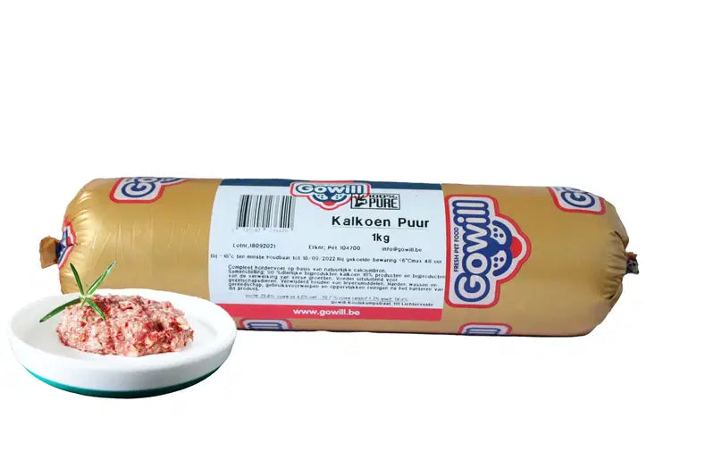 GOWILL - Kalkoen Puur (vers vlees)