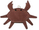 Hondenspeeltje in de vorm van een krab