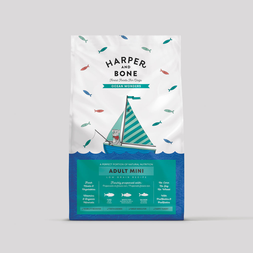 Harper and Bone Hond - Ocean Wonders Adult Dog (mini)