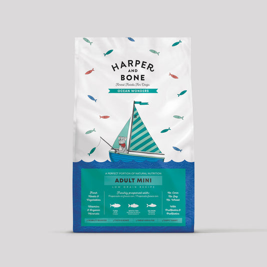 Harper and Bone Hond - Ocean Wonders Adult Dog (mini)