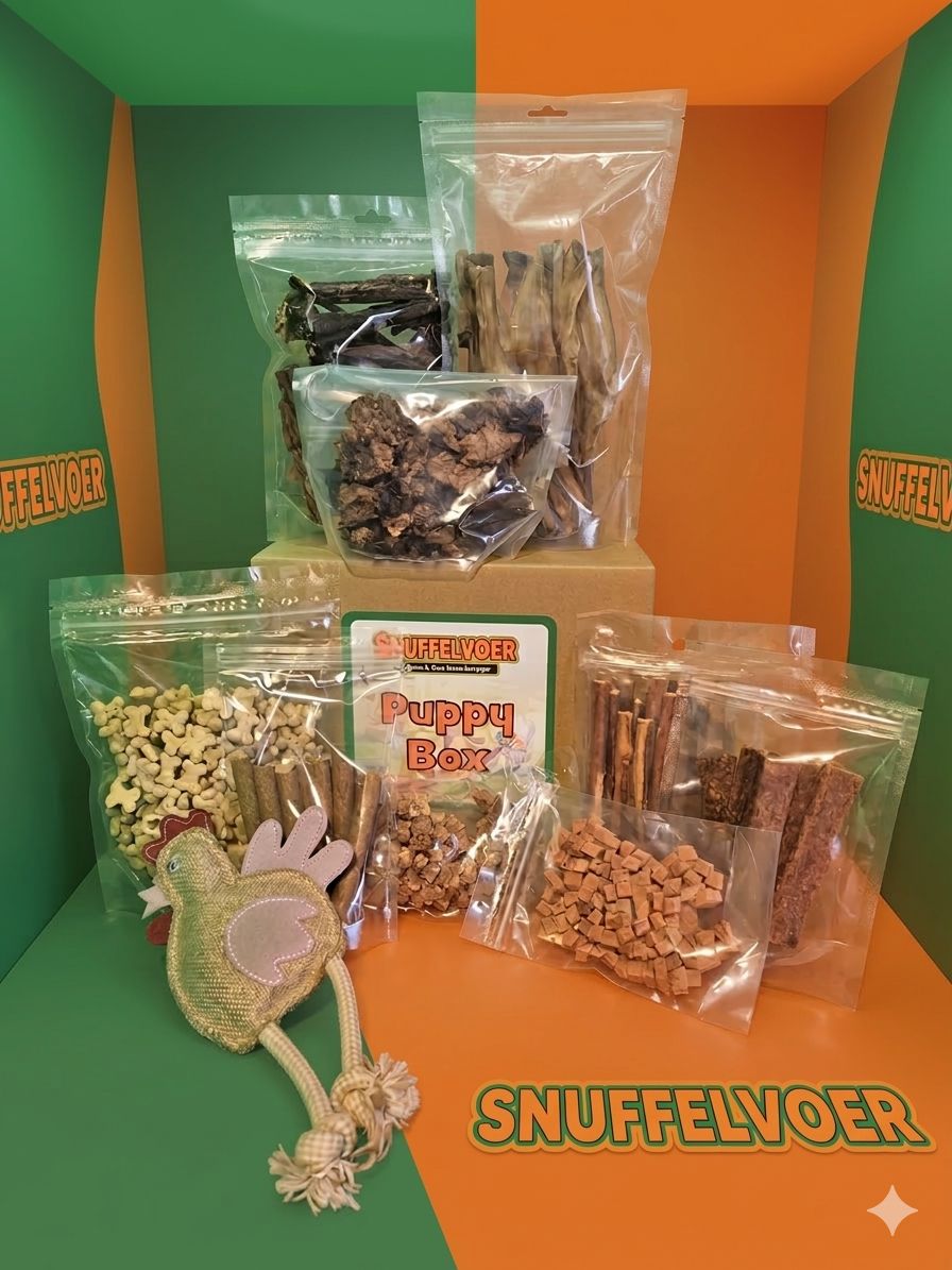 Snackbox voor puppy's tot ongeveer 6 maanden