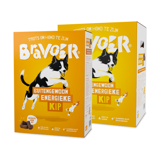 Bravoer Buitengewoon Energieke Kip (Geperst)