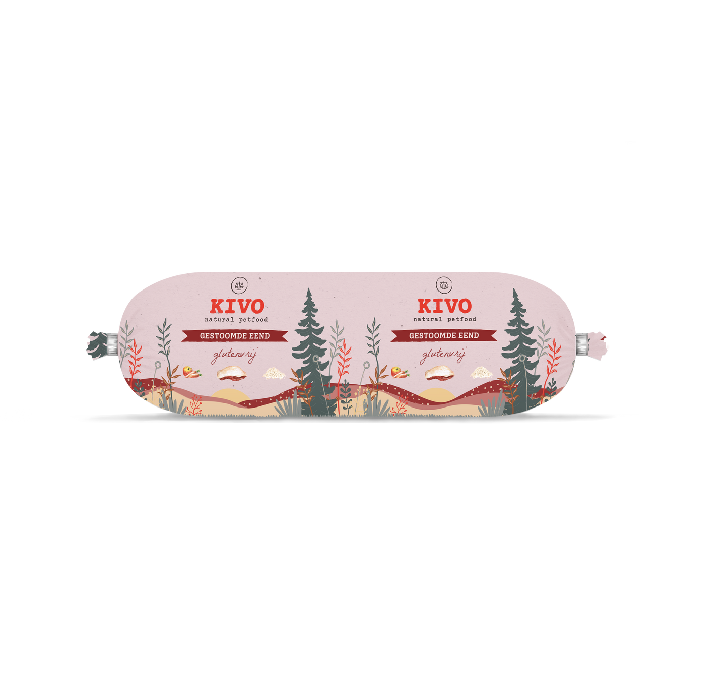 Kivo - Gestoomde Eend 600 gram