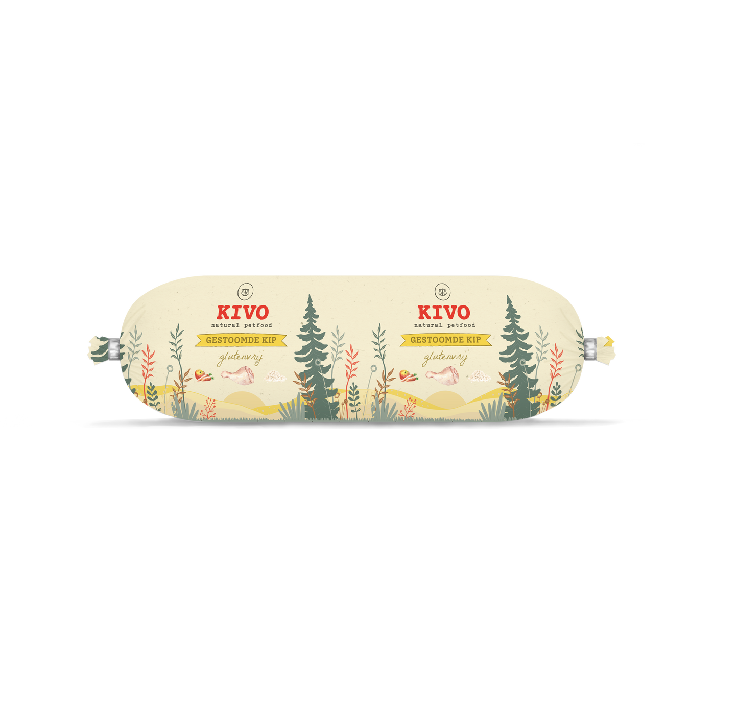Kivo - Gestoomde Kip 600 gram