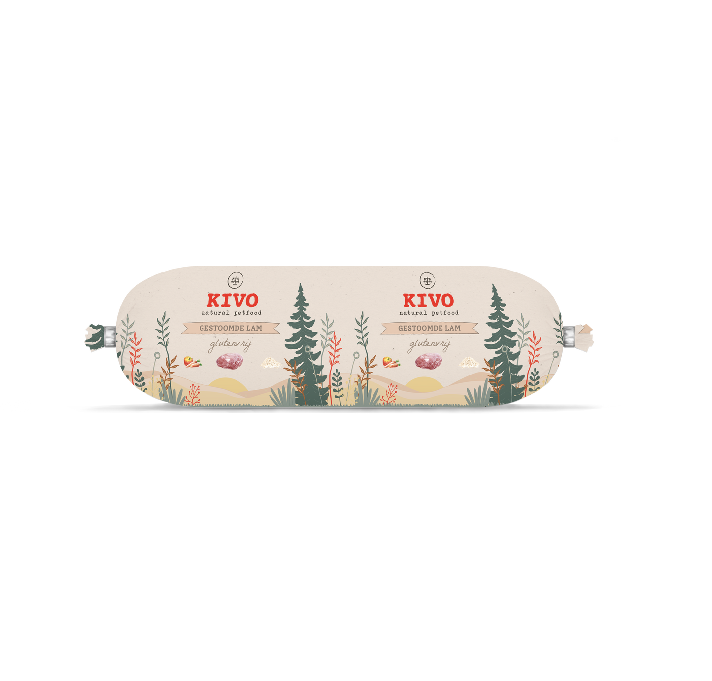 Kivo - Gestoomde Lam 600 gram