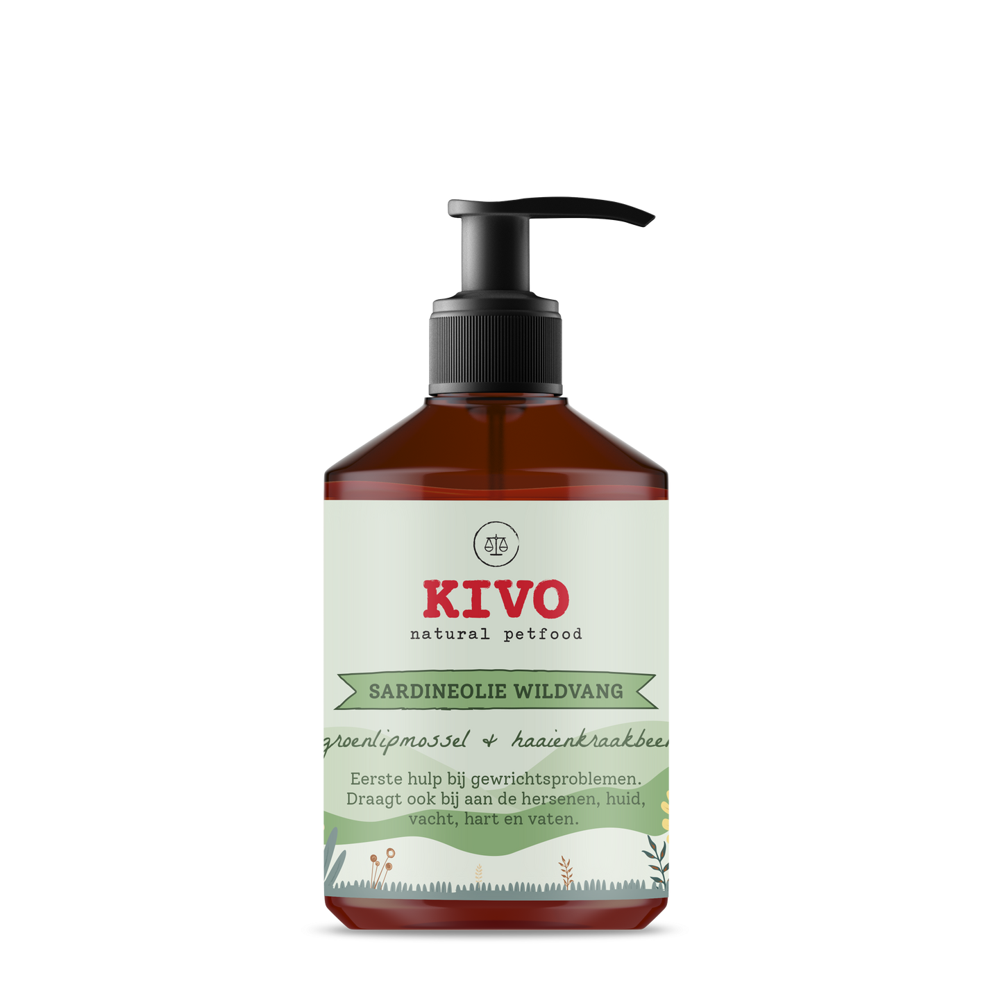 Kivo - Sardineolie met Groenlipmossel & Haaienkraakbeen