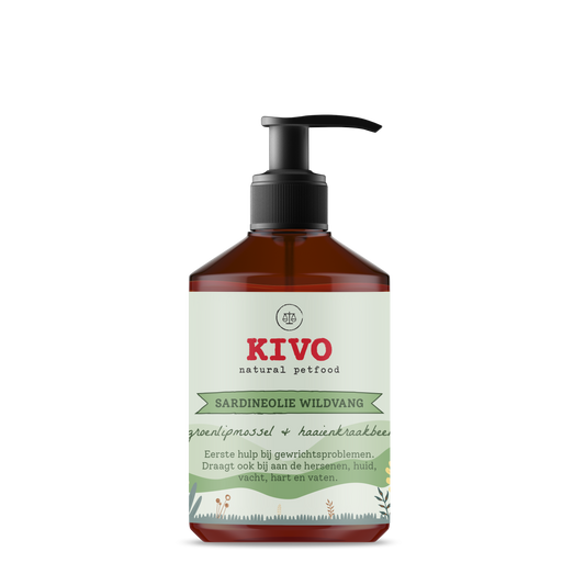Kivo - Sardineolie met Groenlipmossel & Haaienkraakbeen