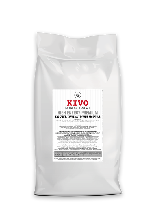 Kivo - High Energy Premium - Tarweglutenvrij 15 kilo