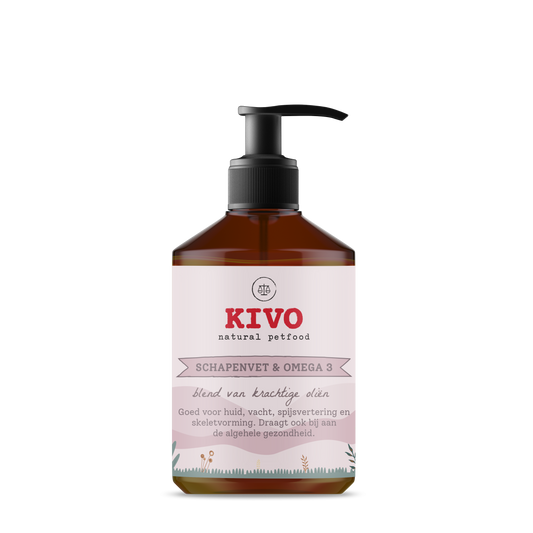 Kivo - Schapenvet & Omega 3 - 500 ml