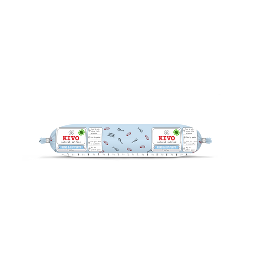 Kivo - Rund & Kip Puppy Compleet 250 gram (vers vlees)