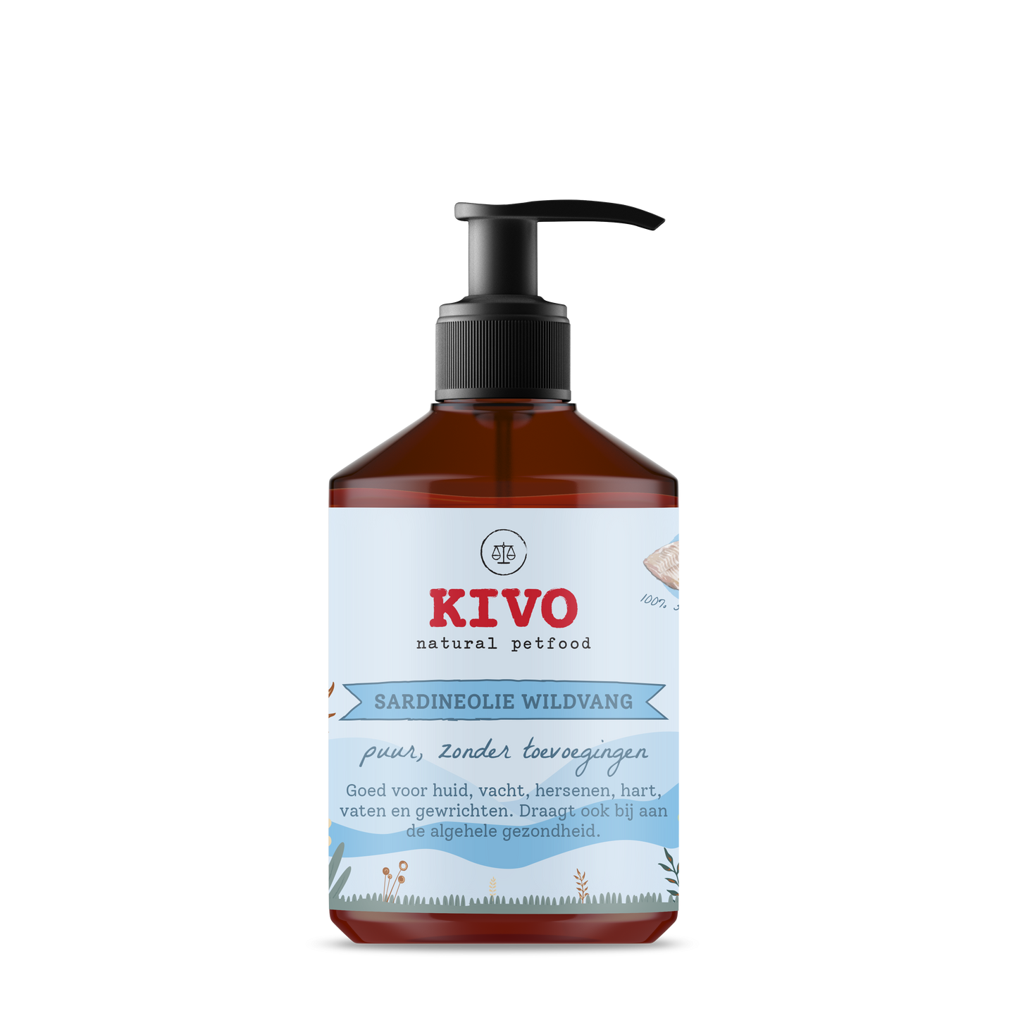 Kivo - Sardineolie Wildvang 500 ml
