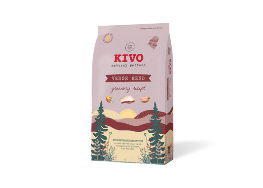 Kivo - Verse Eend - Graanvrij 14 kilo
