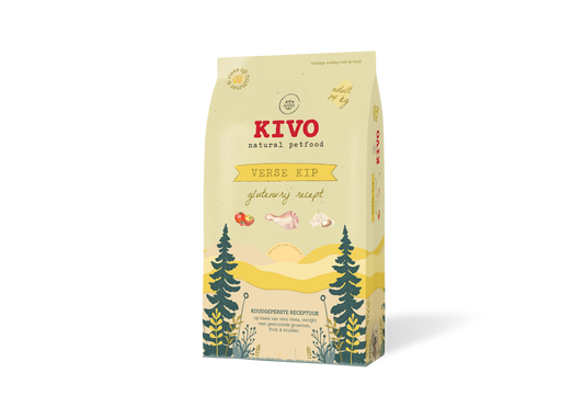 Kivo - Verse Kip - Glutenvrij 14 kilo