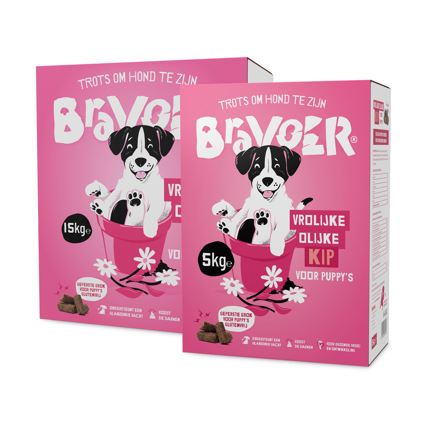 Bravoer Vrolijke Olijke Kip (Geperst) (glutenvrij)
